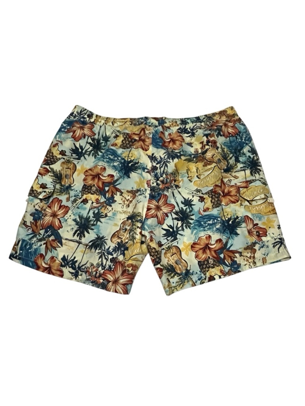 ๐ด Caribbean Joe Island Supply Co. Tropical Swim Trunks XXL Beach, Vacation - Picture 2 of 7